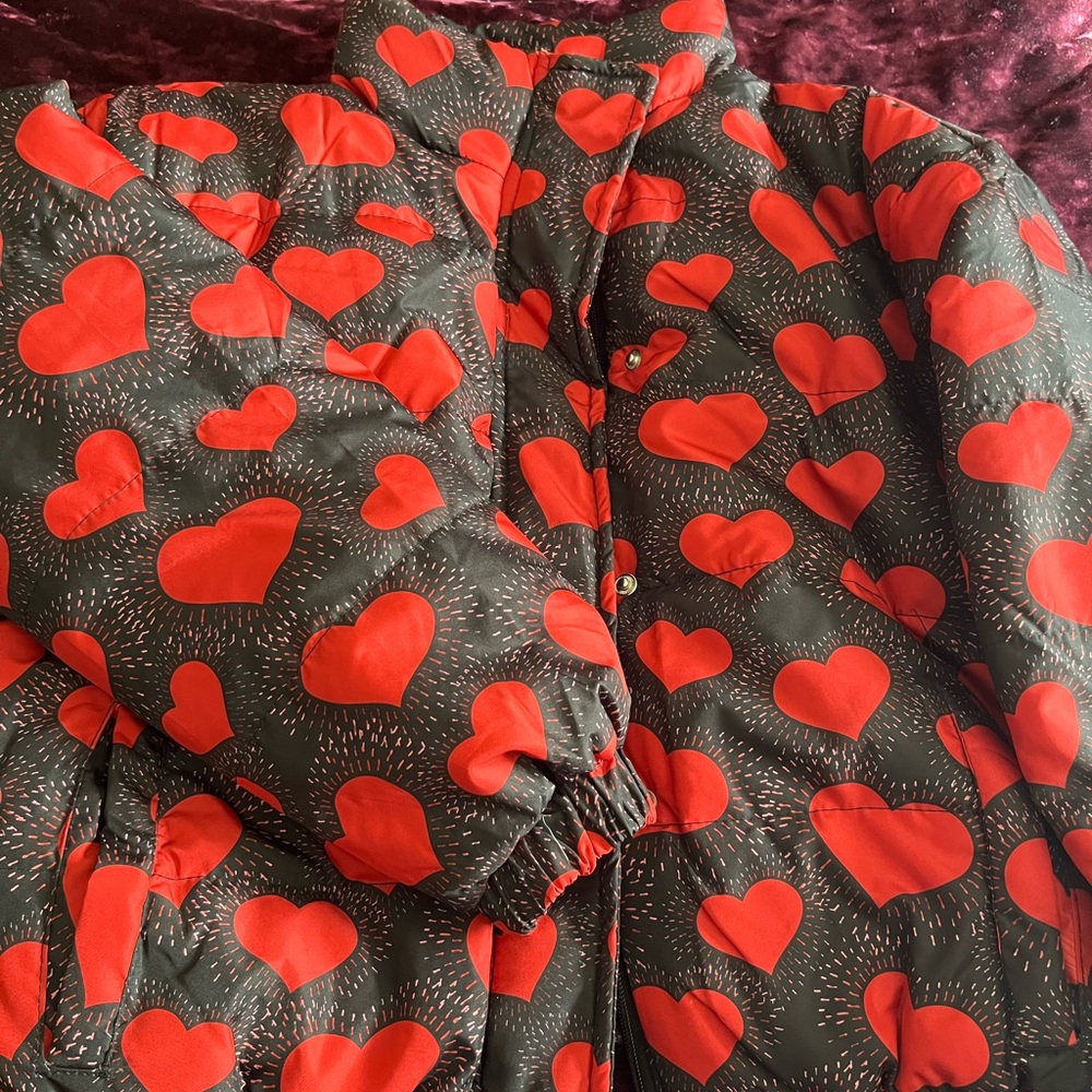 Get your hearts ready for this cute V-Day Heart jacket!